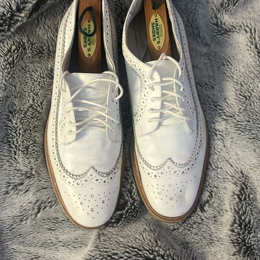 Vibram italian leader white shoes